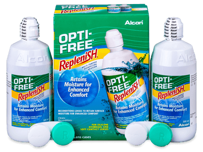 Soluzione OPTI-FREE RepleniSH 2 x 300 ml  - Economy duo pack- solution