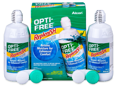 Soluzione OPTI-FREE RepleniSH 2 x 300 ml - Economy duo pack- solution