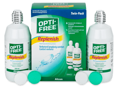 Soluzione OPTI-FREE RepleniSH 2 x 300 ml - Economy duo pack- solution