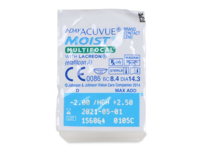 1 Day Acuvue Moist Multifocal (30 lenti) - Blister pack preview 