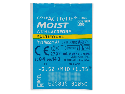 1 Day Acuvue Moist Multifocal (30 lenti) - Blister pack preview