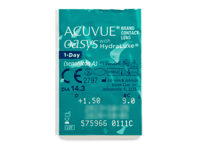 Acuvue Oasys 1-Day with Hydraluxe (30 lenti) - Blister pack preview