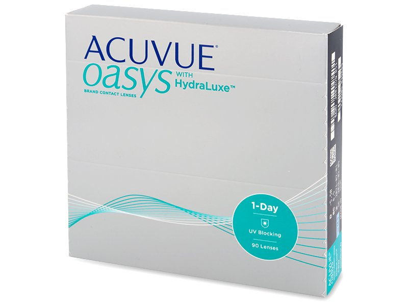 Acuvue Oasys 1-Day with Hydraluxe (90 lenti) - Daily contact lenses