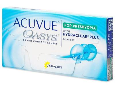 Acuvue Oasys for Presbyopia (6 lenti) - Multifocal contact lenses