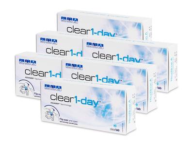 Clear 1-Day (180 lenti) - Daily contact lenses