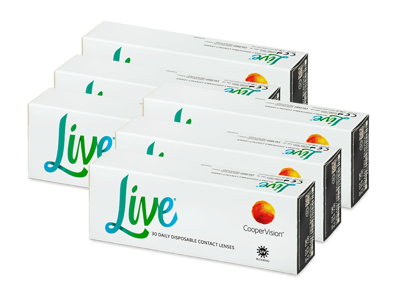 Live Daily Disposable (180 lenti) - Daily contact lenses