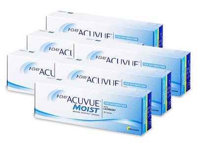 1 Day Acuvue Moist for Astigmatism (180 lenti) - Daily contact lenses