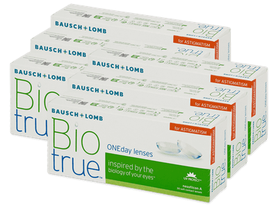 Biotrue ONEday for Astigmatism (180 lenti) - Toric contact lenses