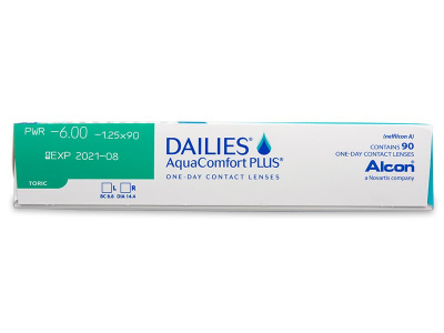 Dailies AquaComfort Plus Toric (180 lenti) - Attributes preview