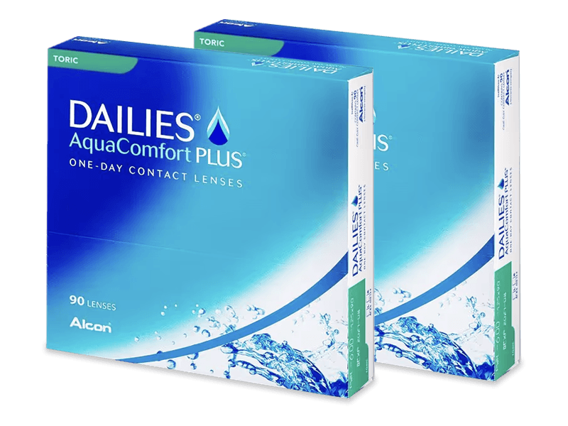 Dailies AquaComfort Plus Toric (180 lenti) - Daily contact lenses