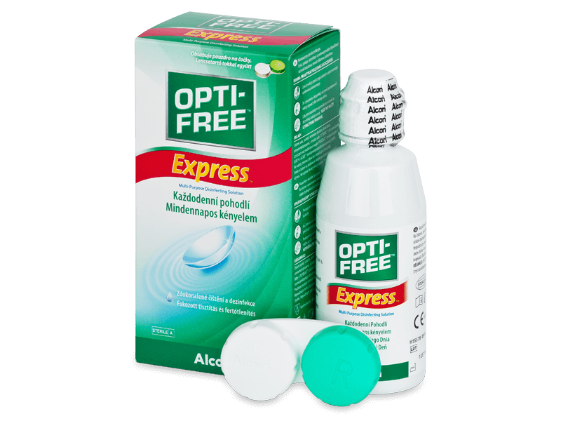 Soluzione OPTI-FREE Express 120 ml - Cleaning solution