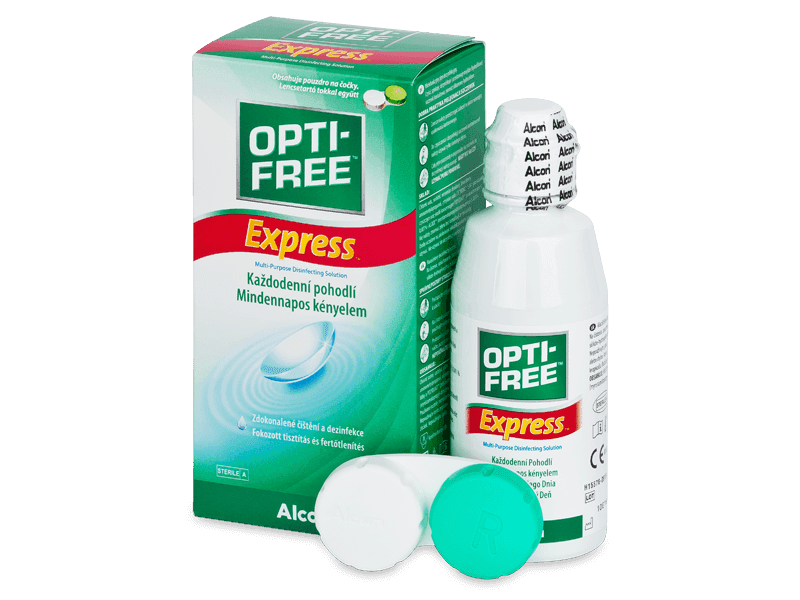 Soluzione OPTI-FREE Express 120 ml - Cleaning solution