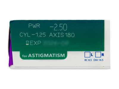 Precision1 for Astigmatism (90 lenti) - Attributes preview