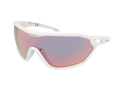 Alpina S-Way QVM+ White Matt/Quattro Varioflex Rainbow Mirror