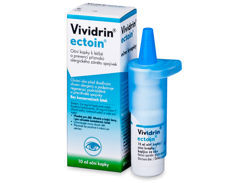 Gocce oculari Vividrin ectoin 10 ml  - Eye drops