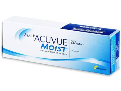 1 Day Acuvue Moist (30 lenti) - Daily contact lenses