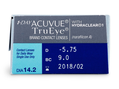 1 Day Acuvue TruEye (30 lenti) - Attributes preview