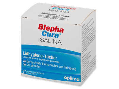 BlephaCura Salina per l'igiene delle palpebre 20 salviette