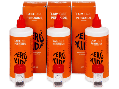 Soluzione Laim Care Peroxide 3x 360 ml - Economy 3-pack - solution