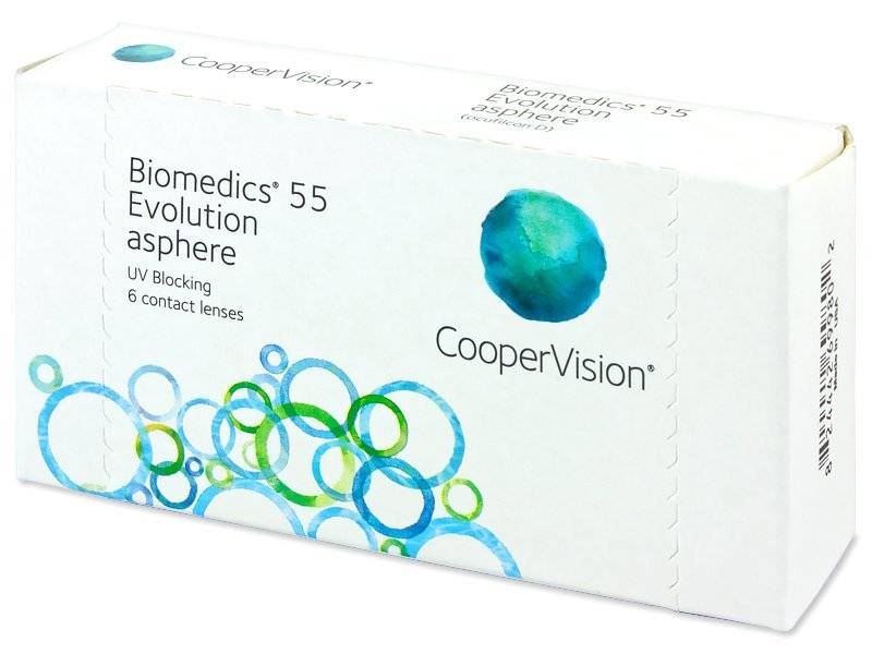 Biomedics 55 Evolution (6 lenti) - Monthly contact lenses