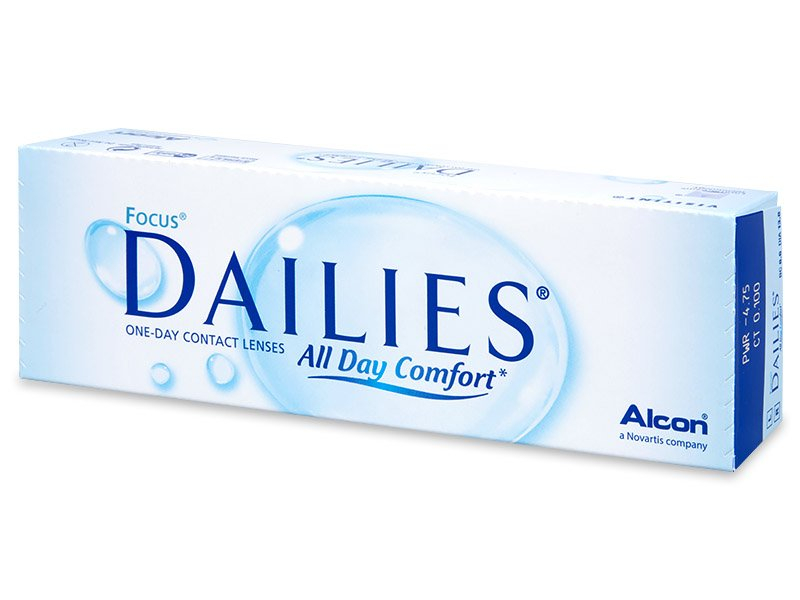Focus Dailies All Day Comfort (30 lenti) - Daily contact lenses