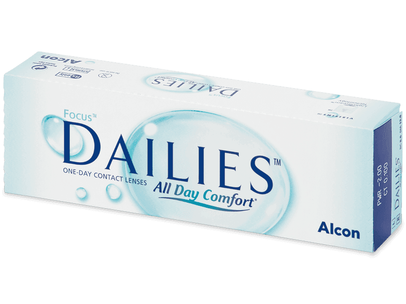 Focus Dailies All Day Comfort (30 lenti) - Daily contact lenses