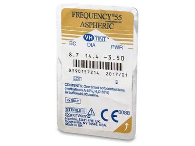 Frequency 55 Aspheric (6 lenti) - Blister pack preview