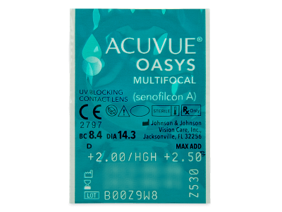 Acuvue Oasys Multifocal (6 lenti) - Blister pack preview