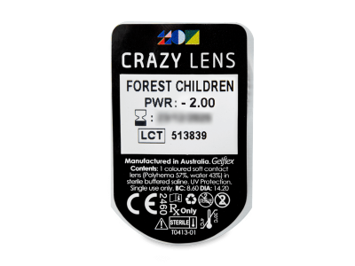 CRAZY LENS - Forest Children - giornaliere correttive (2 lenti) - Blister pack preview