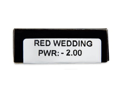 CRAZY LENS - Red Wedding - giornaliere correttive (2 lenti) - Attributes preview