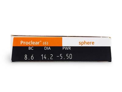 Proclear Compatibles Sphere (6 lenti) - Attributes preview