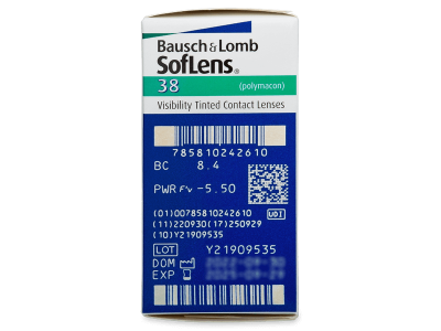 SofLens 38 (6 lenti) - Attributes preview