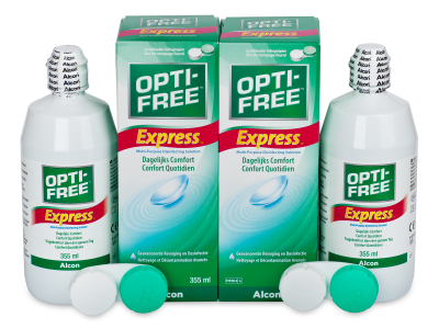 Soluzione OPTI-FREE Express 2 x 355 ml  - Economy duo pack - solution