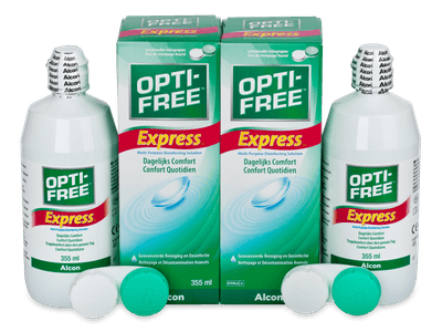 Soluzione OPTI-FREE Express 2 x 355 ml - Economy duo pack - solution