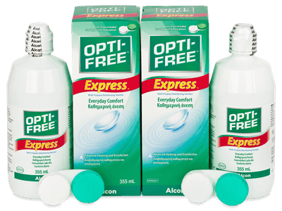 Soluzione OPTI-FREE Express 2 x 355 ml - Economy duo pack - solution