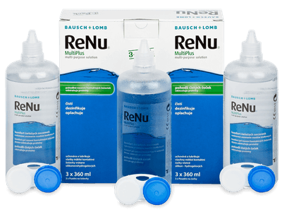 Soluzione ReNu MultiPlus 3x 360 ml - Economy 3-pack - solution