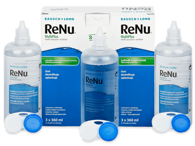 Soluzione ReNu MultiPlus 3 x 360 ml - Economy 3-pack - solution