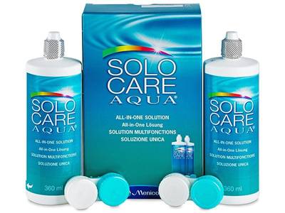 Soluzione SoloCare Aqua 2 x 360ml - Previous design