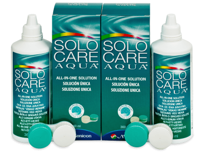 Soluzione SoloCare Aqua 2 x 360ml  - Economy duo pack - solution
