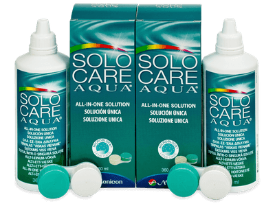 Soluzione SoloCare Aqua 2 x 360 ml