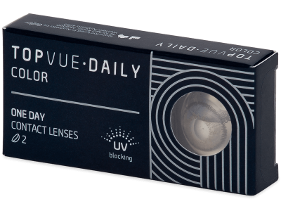 TopVue Daily Color - Grey - giornaliere non correttive (2 lenti) - Coloured contact lenses