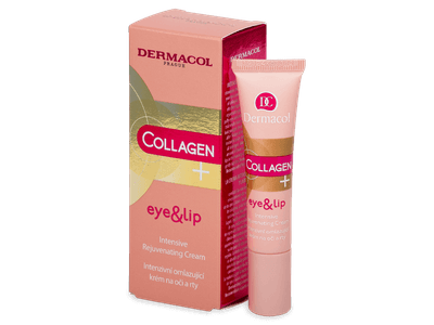 Dermacol crema rigenerante per labbra e contorno occhi Collagen+ 15 ml