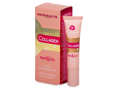 Dermacol crema rigenerante per labbra e contorno occhi Collagen+ 15 ml 