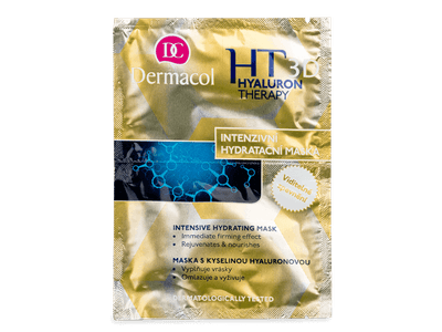 Maschera viso Dermacol rimodellante e idratante 3D Hyaluron Therapy 2x 8 g