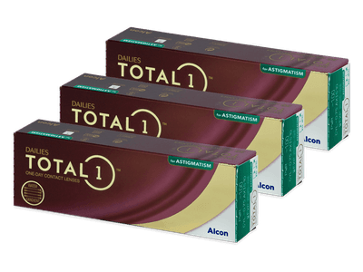 Dailies TOTAL1 for Astigmatism (90 lenti) - Toric contact lenses