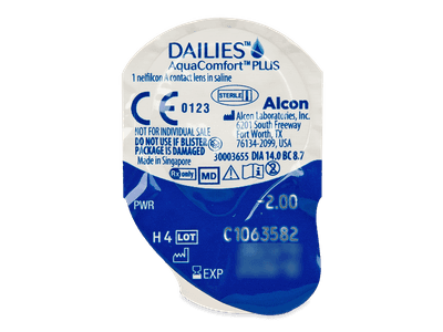 Dailies AquaComfort Plus (90 lenti) - Blister pack preview