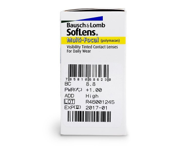 SofLens Multi-Focal (6 lenti) - Attributes preview