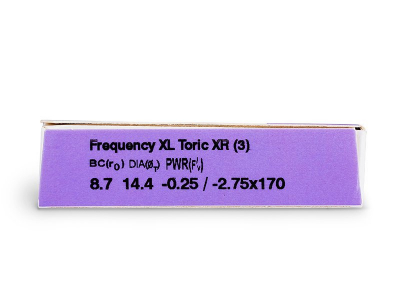 FREQUENCY XCEL TORIC XR (3 lenti) - Attributes preview