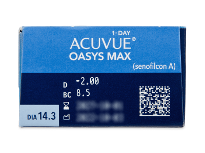 Acuvue Oasys Max 1-Day (30 lenti) - Attributes preview