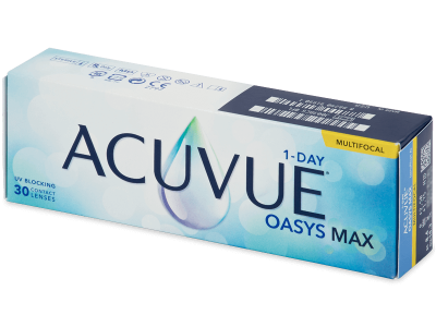 Acuvue Oasys Max 1-Day Multifocal (30 lenti) - Multifocal contact lenses
